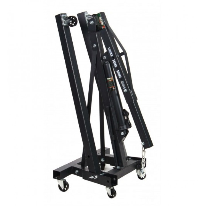 Кран Гидравлический Складной 6 Колес 1т, ROCK FORCE (RF-0601A)