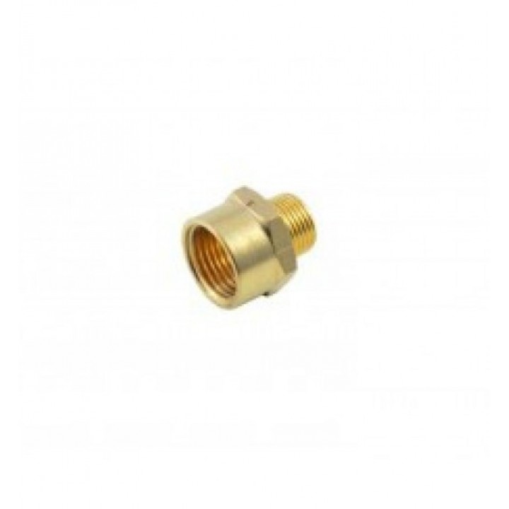 Соединитель Резьбовой M1/4"X F3/8" В Блистере ROCK FORCE (MFE04/06)