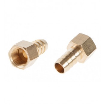 Соединение Внутр. Резьба 1/2" Х Елочка 16 Мм (Латунь) ECO (AB-FT12/E16)