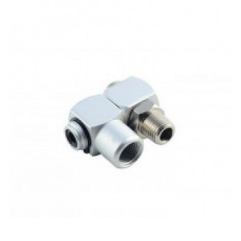 Соединитель Резьбовой Поворотный M1/4x F1/4" В Блистере ROCK FORCE (SP006)