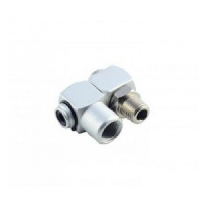Соединитель Резьбовой Поворотный M1/4x F1/4" В Блистере ROCK FORCE (SP006)