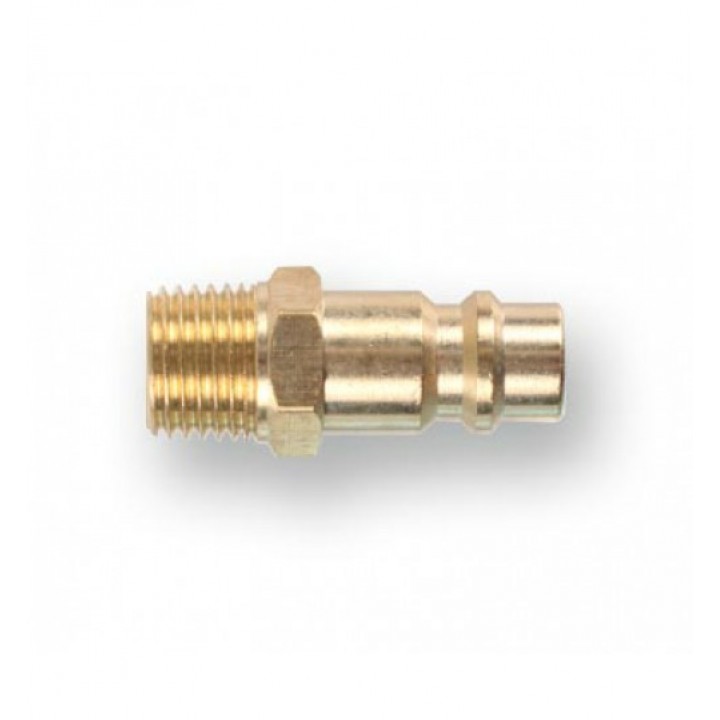 Соединение Быстросъем. ПАПА Х Нар. Резьба 1/4" (Латунь) ECO (AB-M/MT14)
