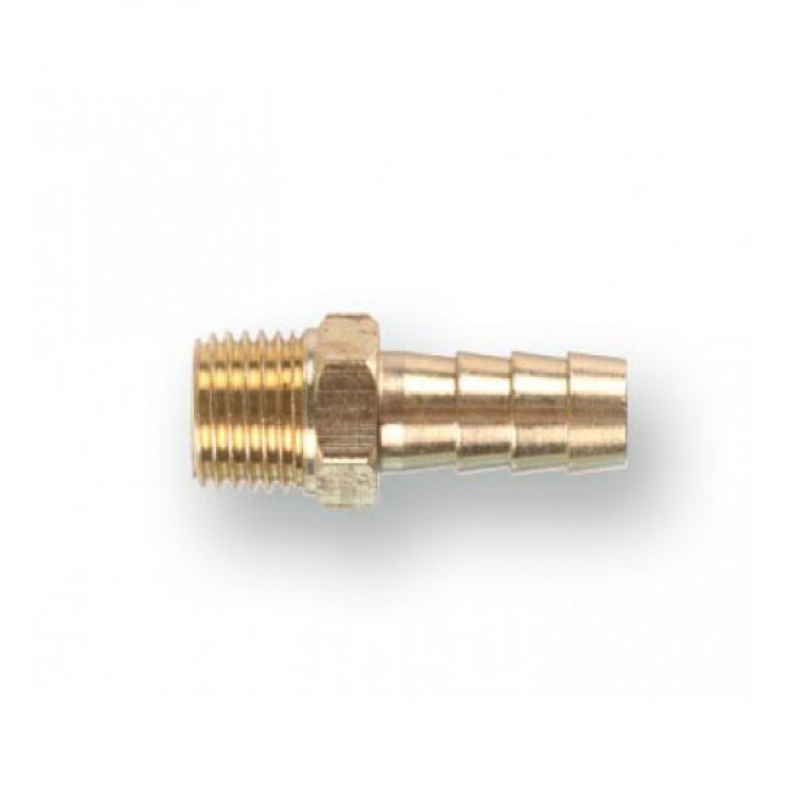 Соединение Нар. Резьба 1/2" Х Елочка 10 Мм (Латунь) ECO (AB-MT12/E10)