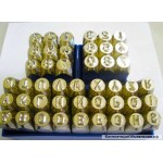 Наборы клейм цифр,букв