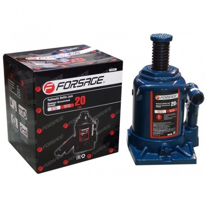 Бутылочный домкрат FORSAGE T92007 20т.