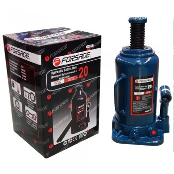 ДОМКРАТ БУТЫЛОЧНЫЙ 20Т С КЛАПАНОМ (F-T92004) С ДОПОЛНИТЕЛЬНЫМ РЕМКОМПЛЕКТОМ