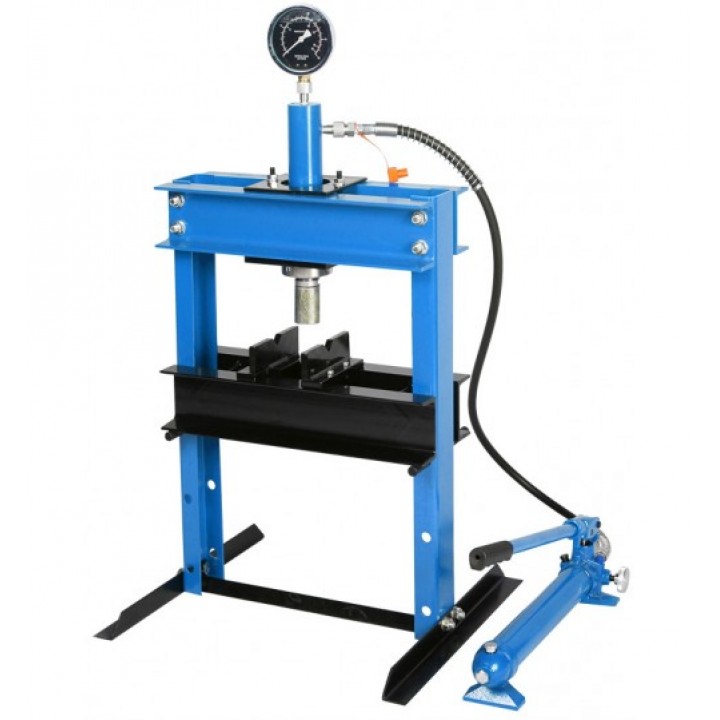 Пресс Настольный Гидравлический 12т С Манометром И Выносным Насосом "Профи" KINGTUL (KT-0500-1)