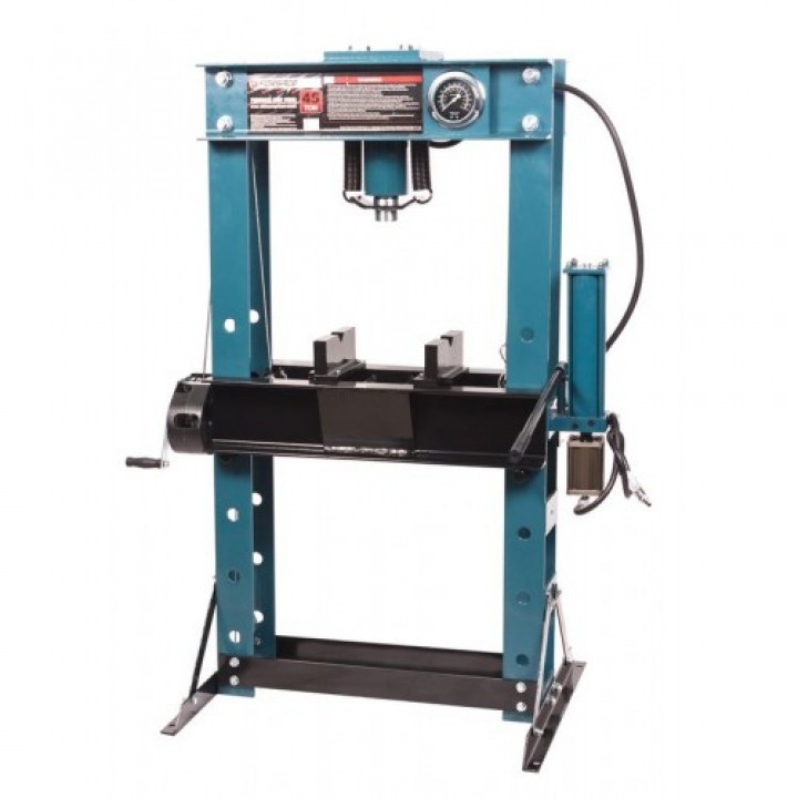 Пресс Гидравлический Напольный 45т, Ручной/Пневмо Привод FORSAGE (F-TY45001)