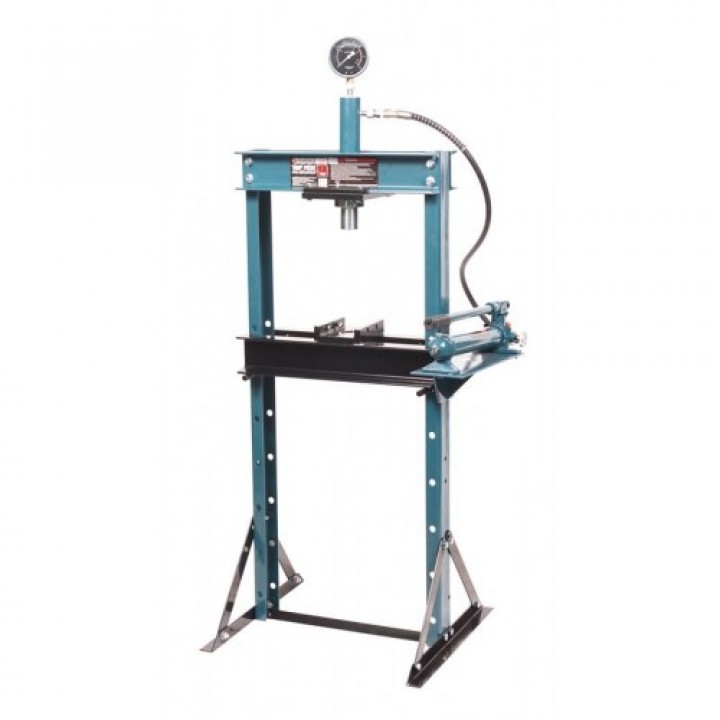  ПРЕСС ГИДРАВЛИЧЕСКИЙ С МАНОМЕТРОМ НАПОЛЬНЫЙ 12Т, (F-TY12002)