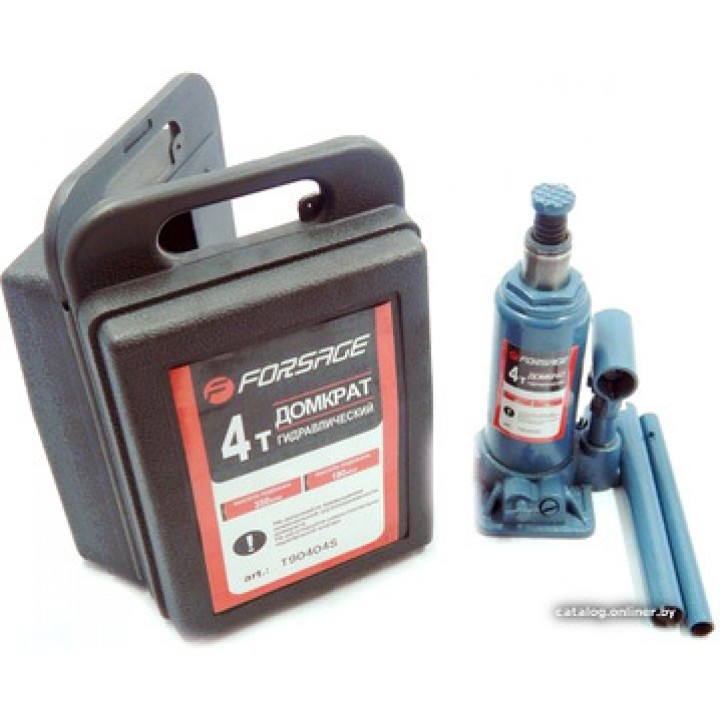Бутылочный домкрат FORSAGE T90404S 4т
