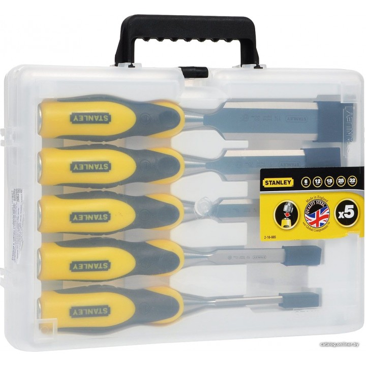 Набор стамесок Stanley Dynagrip 2-16-885 (5 предметов)