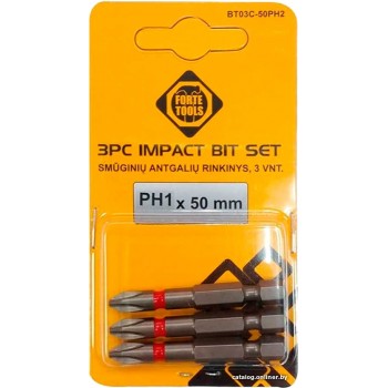 Набор бит Forte Tools 51164798 (3 предмета)