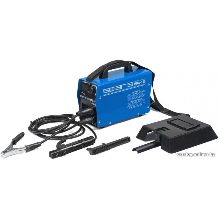 Сварочный инвертор Solaris MMA-165 + AK