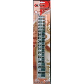 Набор торцевых головок Stab TK18515A (16 предметов)