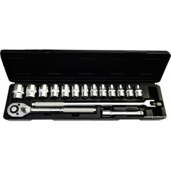 Набор торцевых головок RockForce RF-4172-5 (16 предметов)