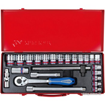 Набор торцевых головок King Tony 4528SR 24 предметов