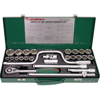 Набор торцевых головок Jonnesway S04H4726S 26 предметов