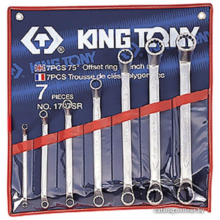 Набор ключей King Tony 1707SR (7 предметов)