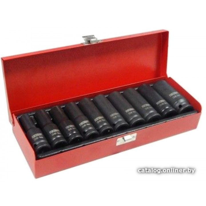 Набор торцевых головок ForceKraft FK-4107-5MPB (10 предметов)