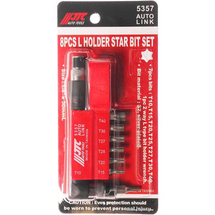 Набор бит JTC JTC-5357 (8 предметов)