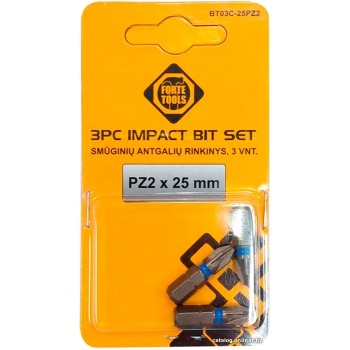 Набор бит Forte Tools 51164788 (3 предмета)