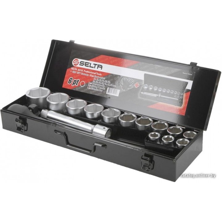Набор торцевых головок Selta 6516 16 предметов
