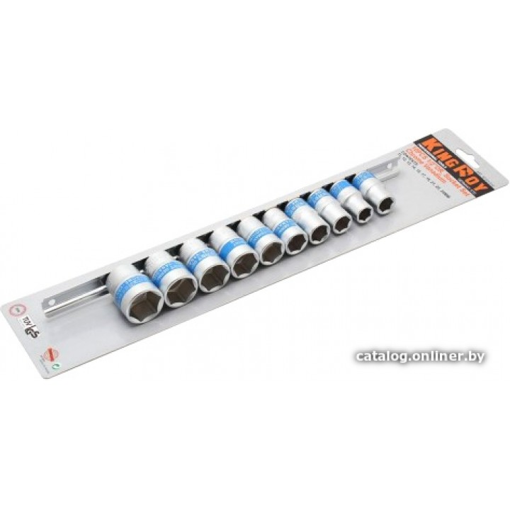 Набор торцевых головок King Roy KWS010-S4 (10 предметов)