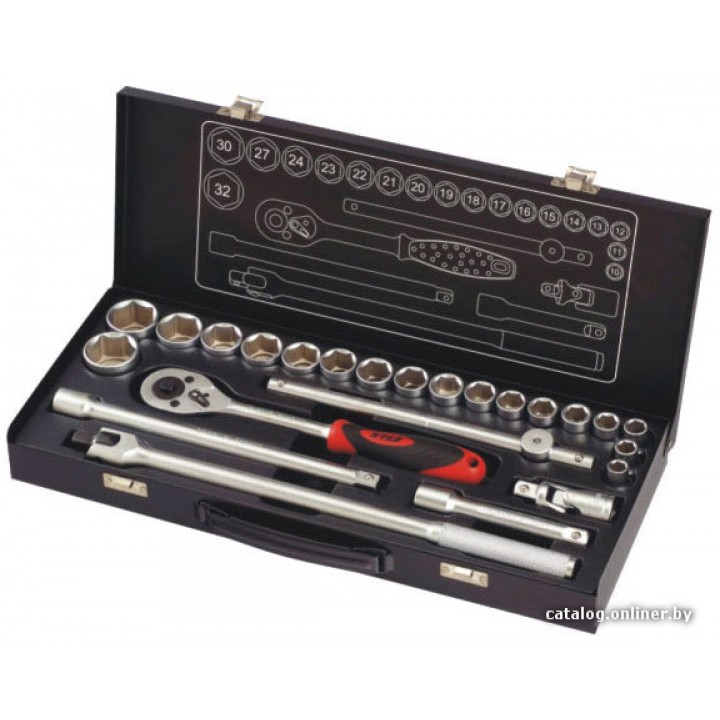 Набор торцевых головок Stab TK19016Z 25 предметов