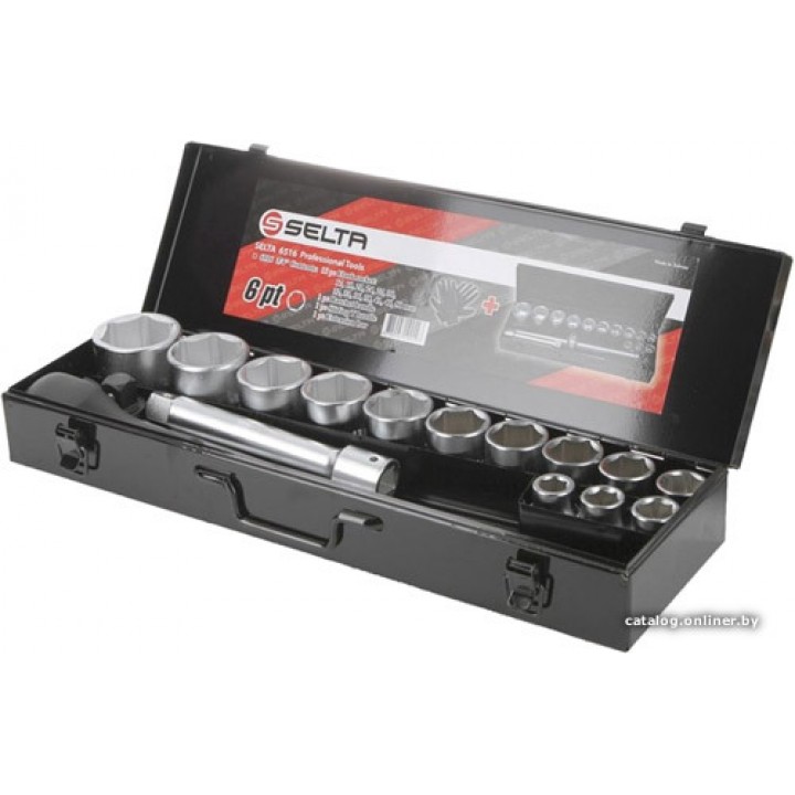 Набор торцевых головок Selta 6916 16 предметов