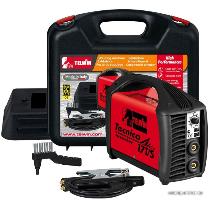 Сварочный инвертор Telwin Tecnica 171/S + ACX