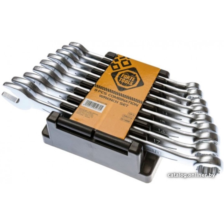 Набор ключей Forte Tools 51095270 (9 предметов)