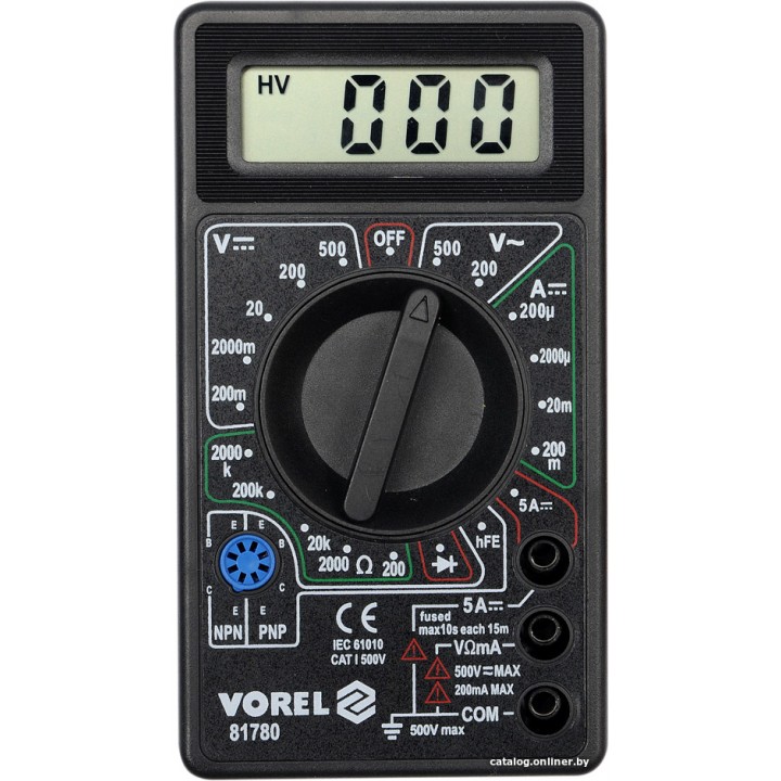 Мультиметр Vorel 81780
