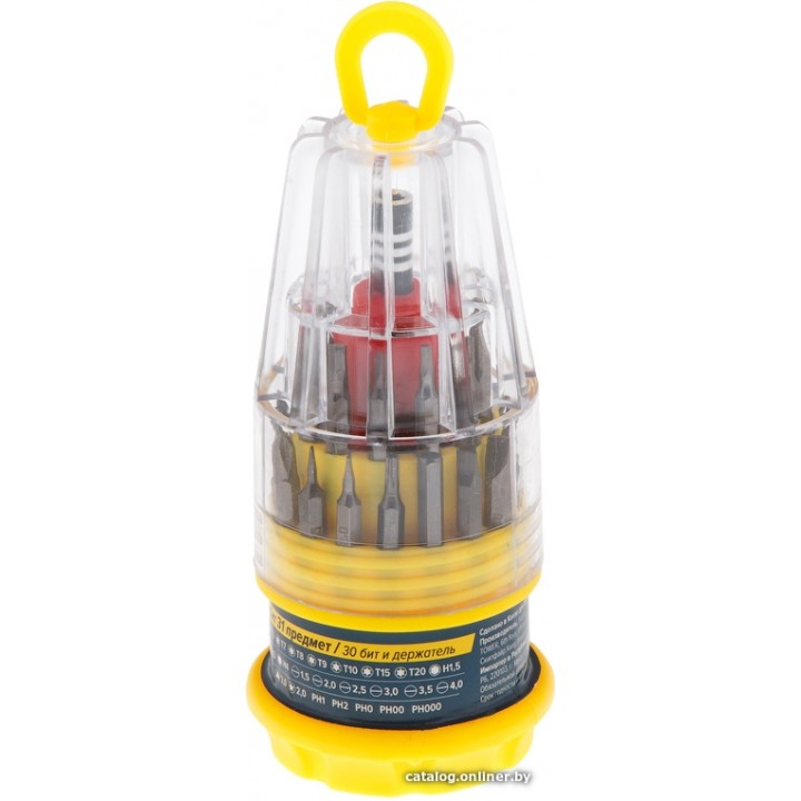 Набор бит Wortex WSCS0028U13114 (31 предмет)