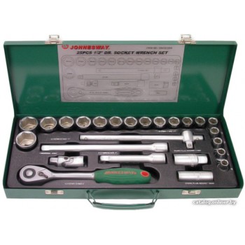 Набор торцевых головок Jonnesway S04H4125S 25 предметов