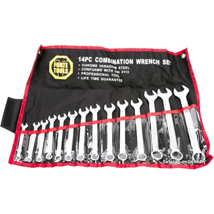 Набор ключей Forte Tools 51095269 (14 предметов)