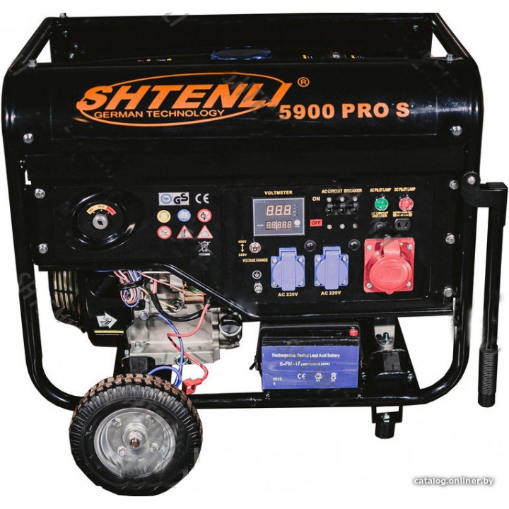 Бензиновый генератор Shtenli PRO 5900-S