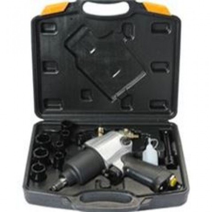 Гайковерт Пневматический Ударный 1/2" 680Hm ROTAKE С Набором Головок (RT-5268K)