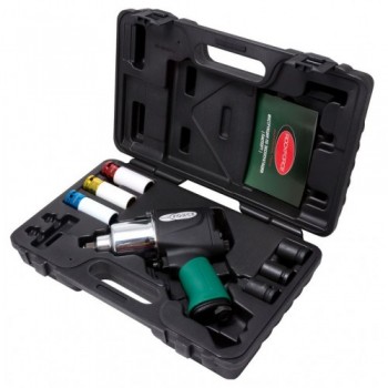 Пневмогайковерт Ударный"Twin Hammer" С Набором Ударных Головок 1/2"8пр. В Кейсе ROCK FORCE (RF-82542K8)