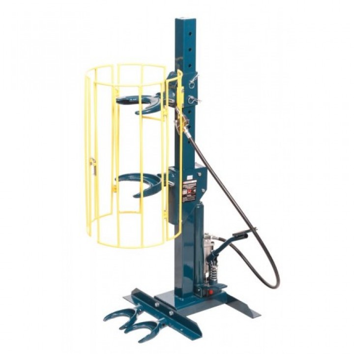 Стяжка Пружин Пневмогидравлическая Напольная С Навесным Защитным Каркасом И Двумя Комплектами Получаш FORSAGE (F-1500-6Q)