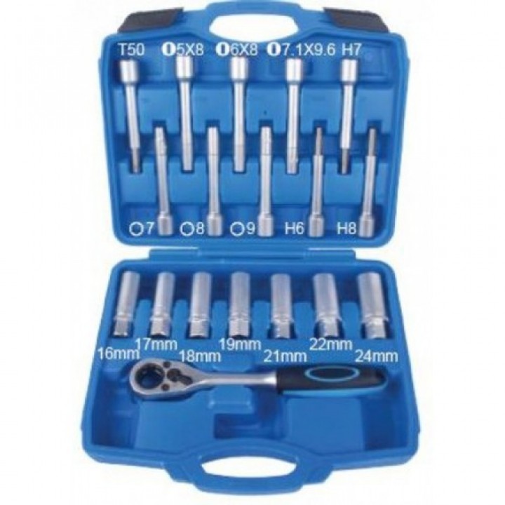 Набор Инструментов Для Снятия И Установки Амортизаторов 18пр. В Кейсе ROCK FORCE (RF-3142L)