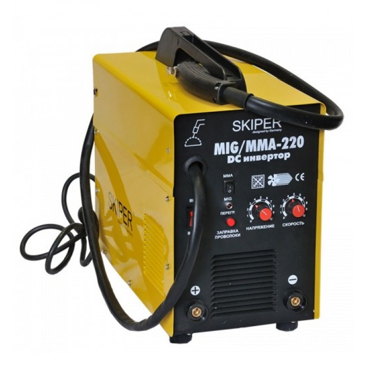 Сварочный Полуавтомат 2в1 SKIPER MIG/MMA 220