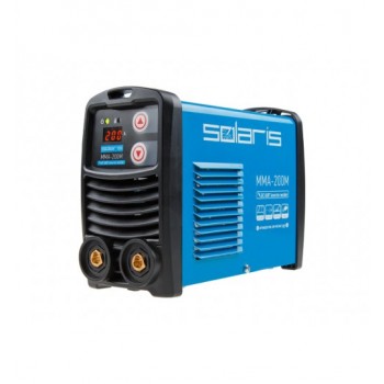 Инвертор Сварочный (230В; 20-200 А; 70В; Электроды Диам. 1.6-4.0 Мм; Вес 3.1 Кг) SOLARIS (MMA-200M)