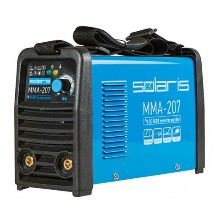 Инвертор Сварочный 230В, 20-200 А, SOLARIS (MMA-207)