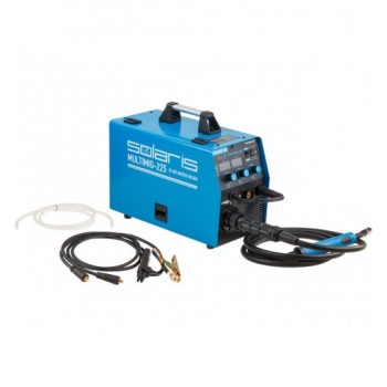 Полуавтомат Сварочный (MIG/MMA) (220В; Евроразъем; Горелка 3м; Смена Полярности) SOLARIS (MULTIMIG-225)