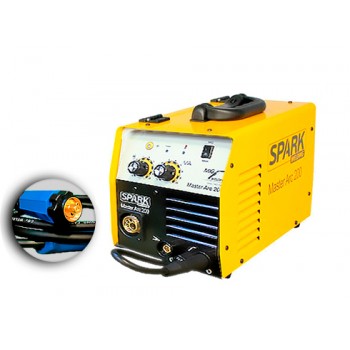 Cварочный Полуавтомат 2 В 1 220в. 200А. SPARK MasterARC-200 (евро разъем)