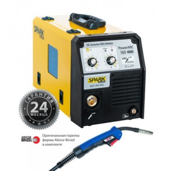 Cварочный Полуавтомат 220в. 160А. SPARK PowerARC 160