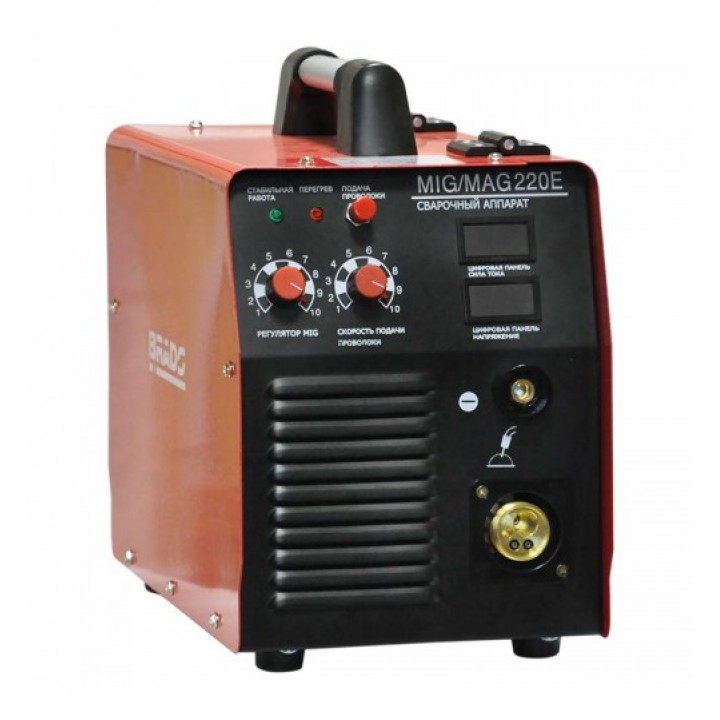 Сварочный Аппарат BRADO MIG/MAG 220E (Еврорукав)