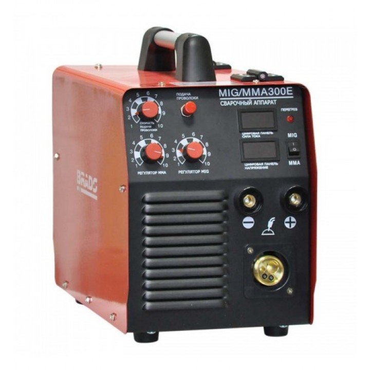 Сварочный Аппарат BRADO MIG/MMA 300E (Еврорукав)