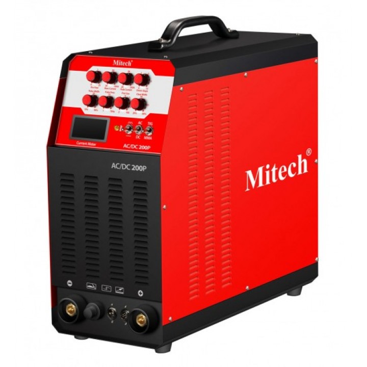 Профессиональный Сварочный Инвертор Для Сварки Методами TIG И MMA Mitech AC/DC 200P