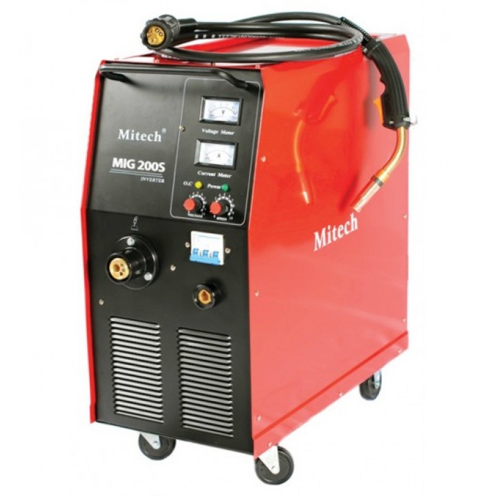 Профессиональный Сварочный Полуавтомат 220в 200а Mitech MIG 200S